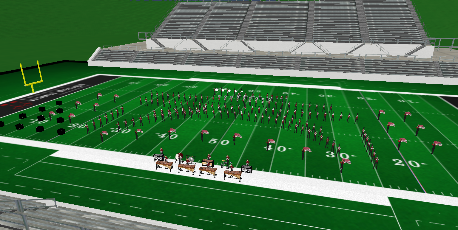 Dublin Jerome HS Marching Band 2016 JJ Visual Design for the Marching
