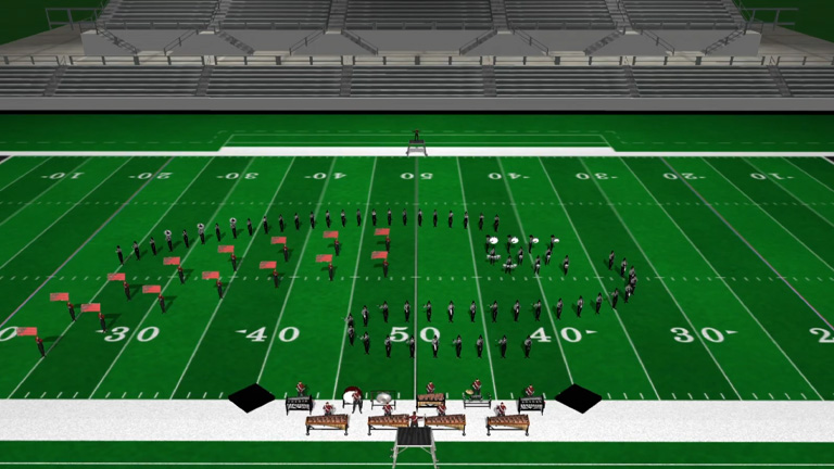 2025 Emerald High School Marching Band Featuring Drill Design by JJ Visual Design