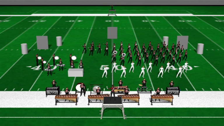 2025 Springstead High School’s Marching Eagle Brigade Production "Wonderland" Featuring Drill Design by JJ Visual Design
