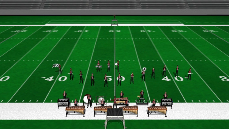 2025 Christian High School Marching Patriots Production Featuring Drill Design and Choreography by JJ Visual Design