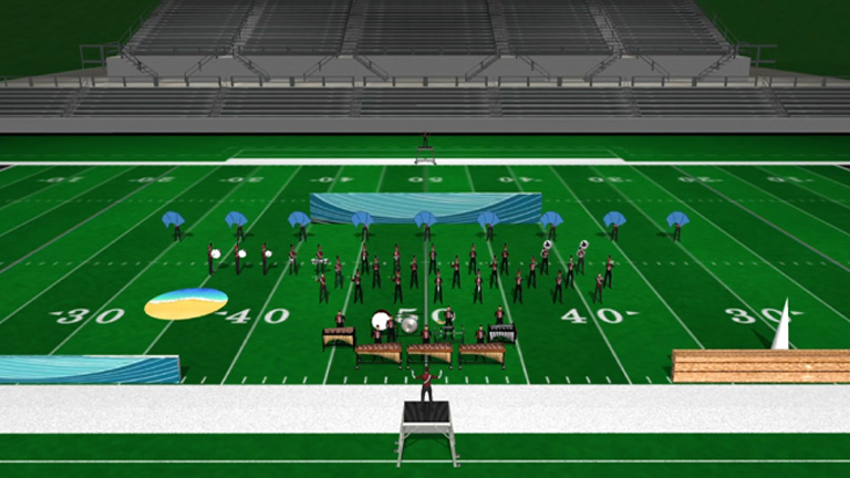 2025 Faith Baptist High School Marching Contenders Production "Marooned" Featuring Drill Design and Choreography by JJ Visual Design
