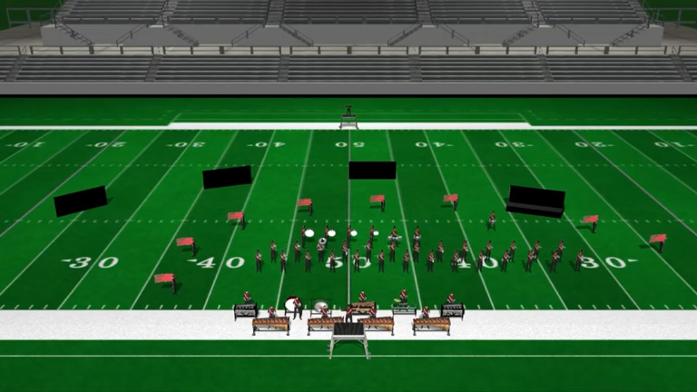 2025 Heath High School Marching Bulldogs Production "miRAGE" Featuring Drill Design by JJ Visual Design