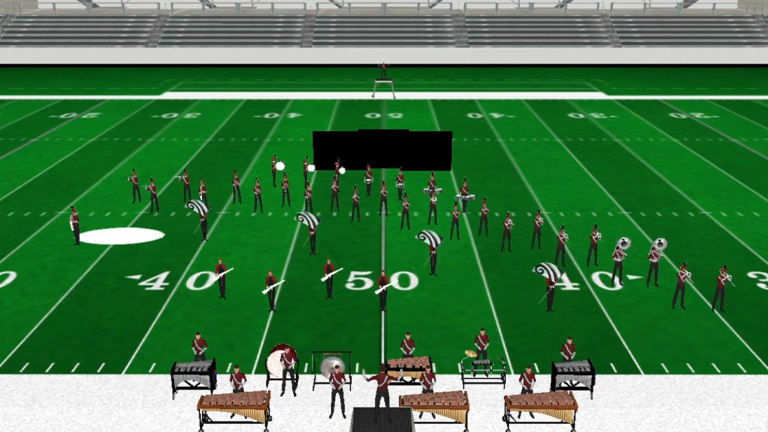 2025 Mountain Home High School Marching Tigers Production "Twisted" Featuring Drill Design by JJ Visual Design