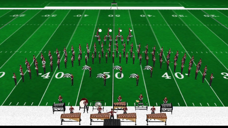 2025 Rocky Point High School Marching Band Production "Eagle Beats: A Bieber Experience" Featuring Drill Design by JJ Visual Design