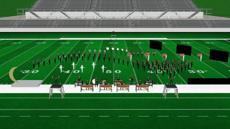 2025 Westerville South High School Marching Band Production "Somnia" Featuring Drill Design by JJ Visual Design